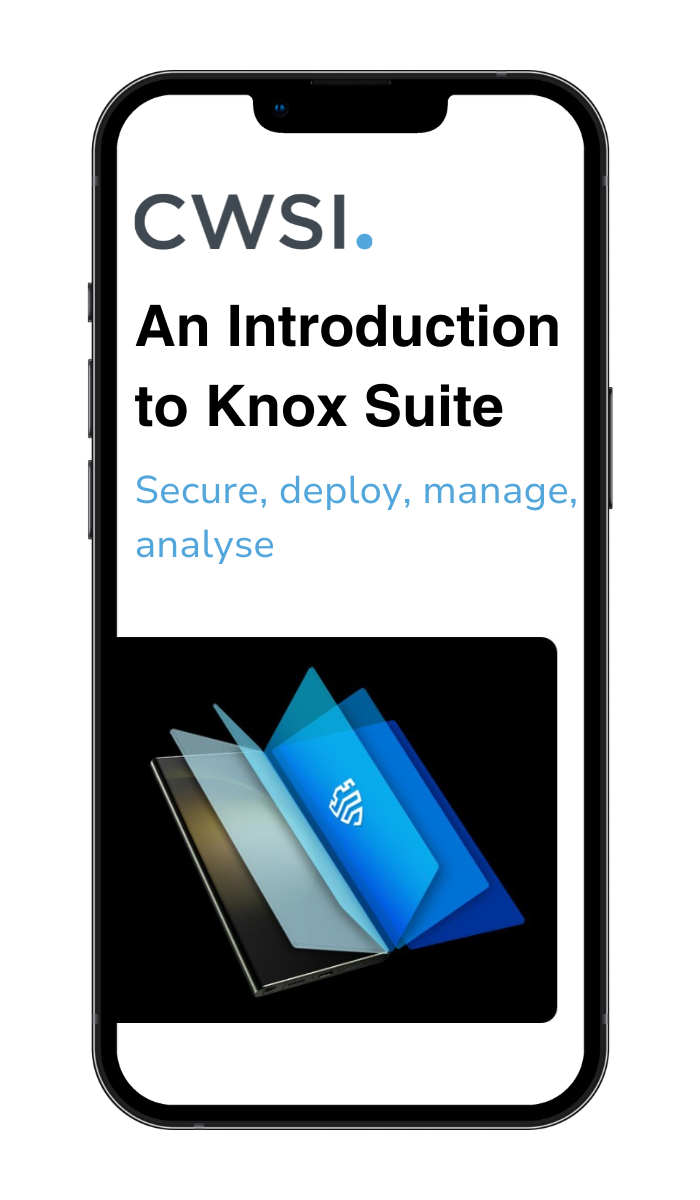 An Introduction to Knox Suite CWSI
