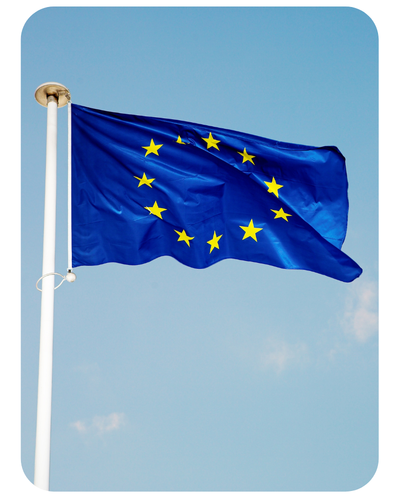 European flap on mast